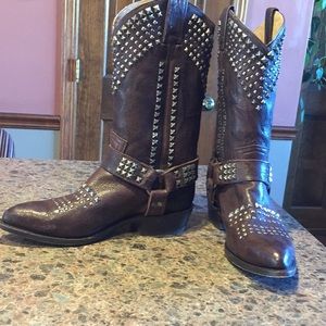 Frye Billy Studded Biker Boot
